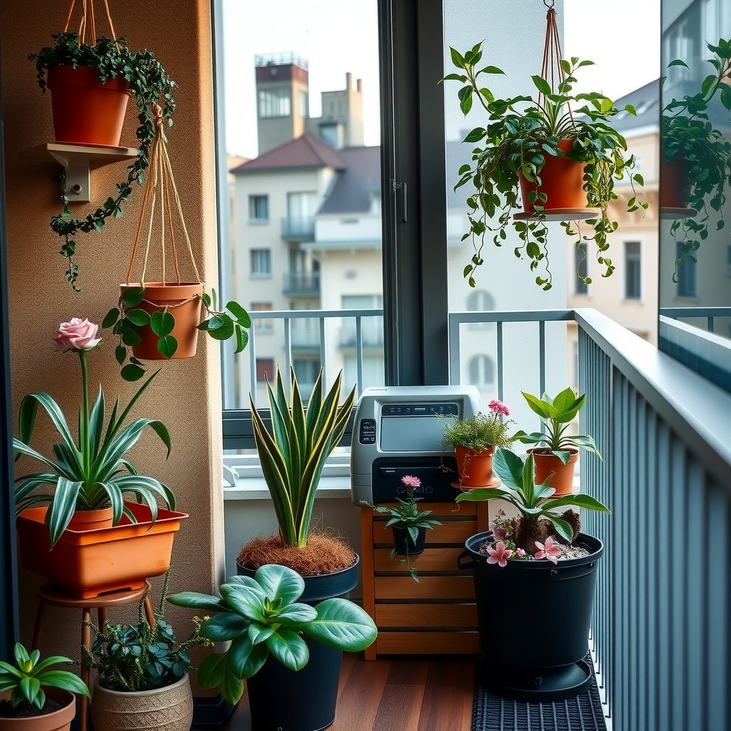 Vodič: kako urediti balkon s biljkama